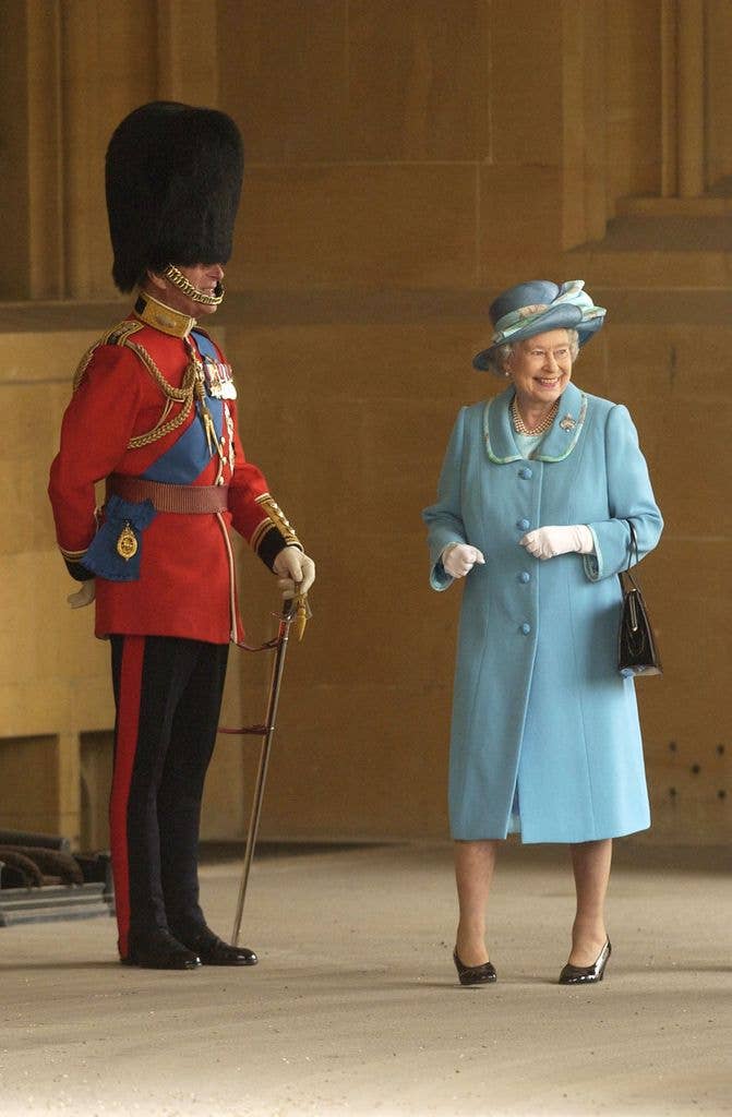 Her Majesty The Queen and Prince Philip enjoyed the spectacle