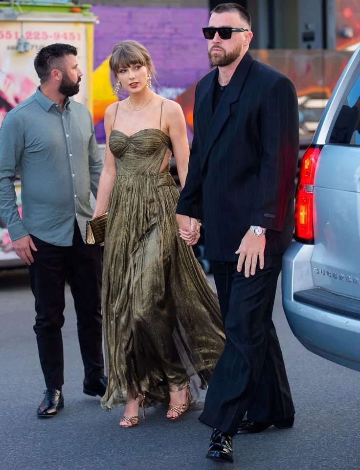 Taylor Swift and Travis Kelce at a private event in Brooklyn, N.Y.C., on May 16Credit: BACKGRID