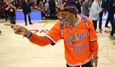 Knicks fans, celebrities take over Cleveland's arena, NYC streets in celebration of trip to NBA Finals; Mayor Mamdani weighs in