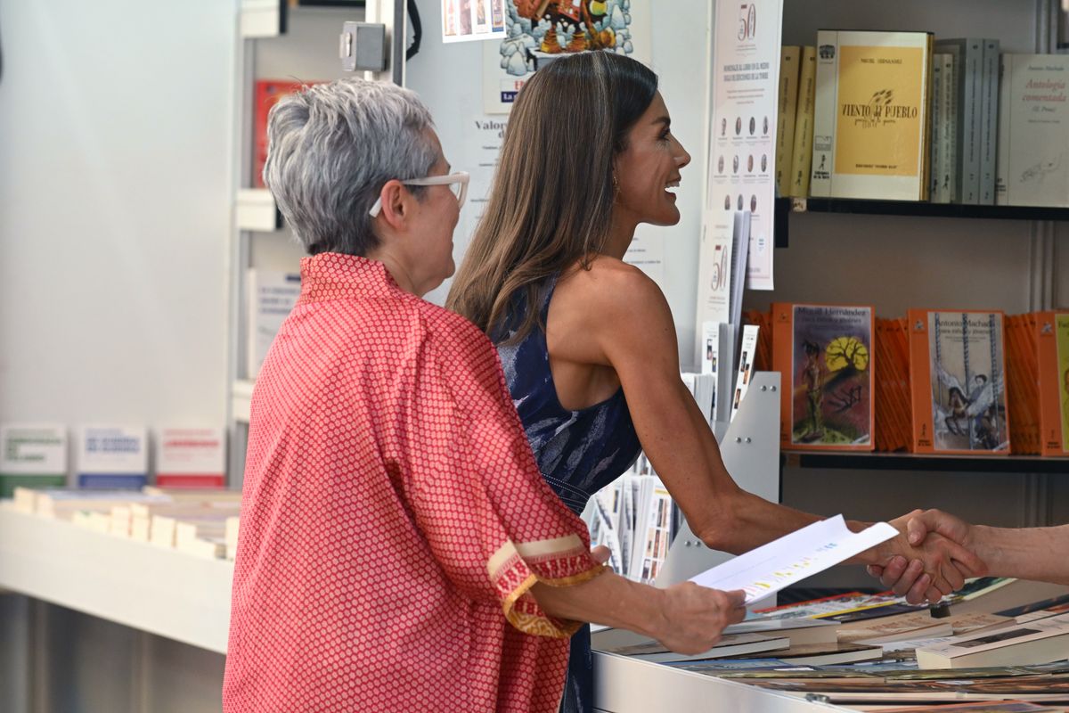 A lifelong reader, Queen Letizia is known for attending the Madrid Book Fair both officially and, on occasion, anonymously.