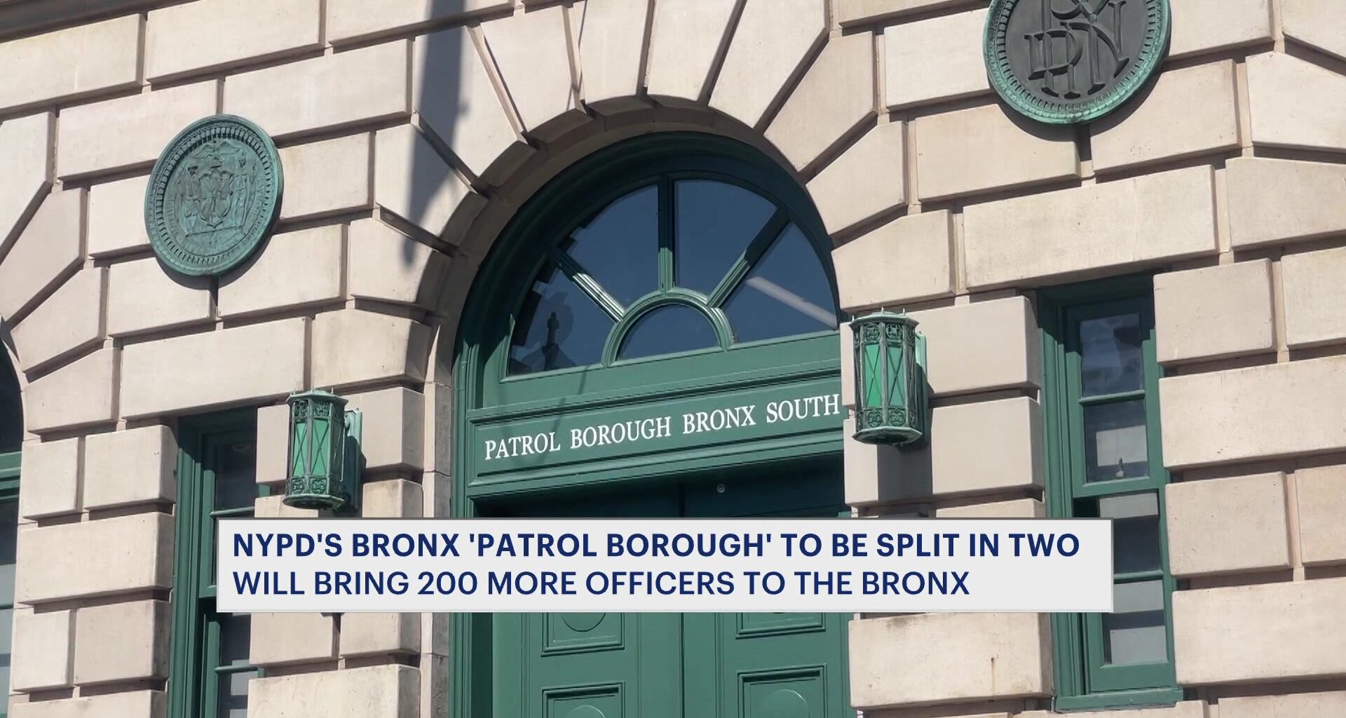 News 12 | Bronx | Nypd To Add 200 Officers As The Bronx Splits Into Two Patrol Boroughs