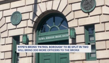 News 12 | Bronx | Nypd To Add 200 Officers As The Bronx Splits Into Two Patrol Boroughs