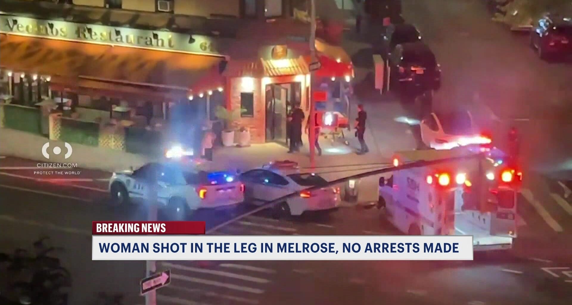 News 12 | Bronx | Woman Shot In The Leg In Melrose