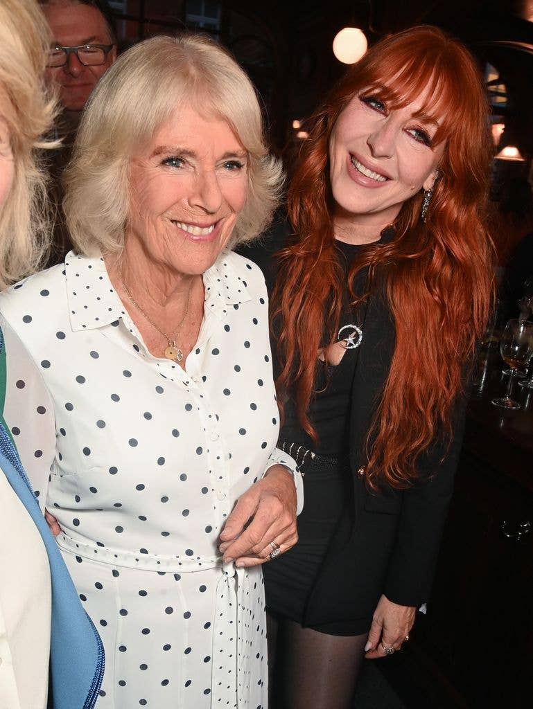 Queen Camilla and Charlotte Tilbury in 2024