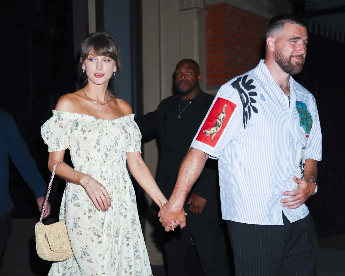 Taylor Swift Is Blooming in Spring Florals With Travis Kelce for PDA-Packed Date Night in NYC