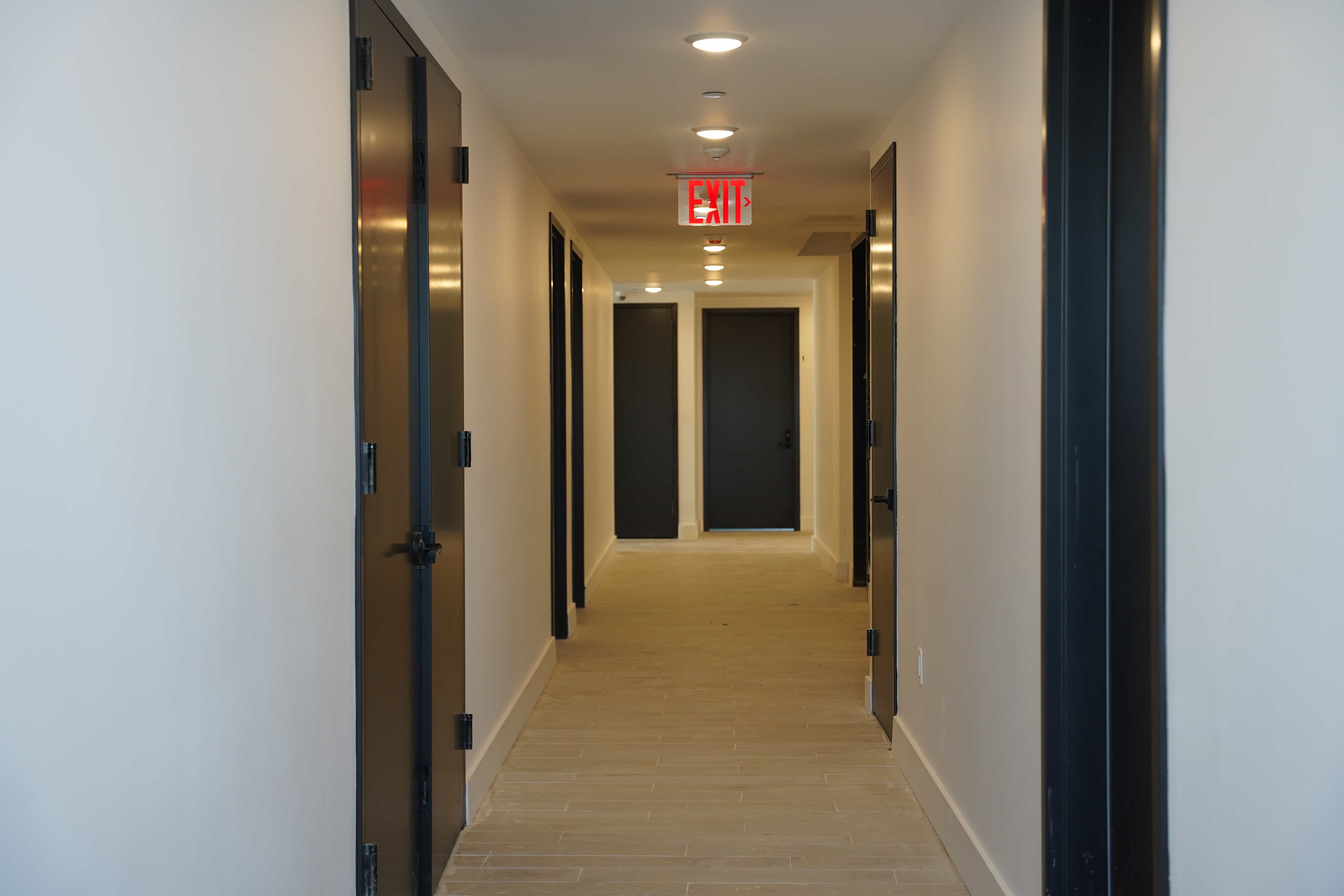 photo of a common hallway