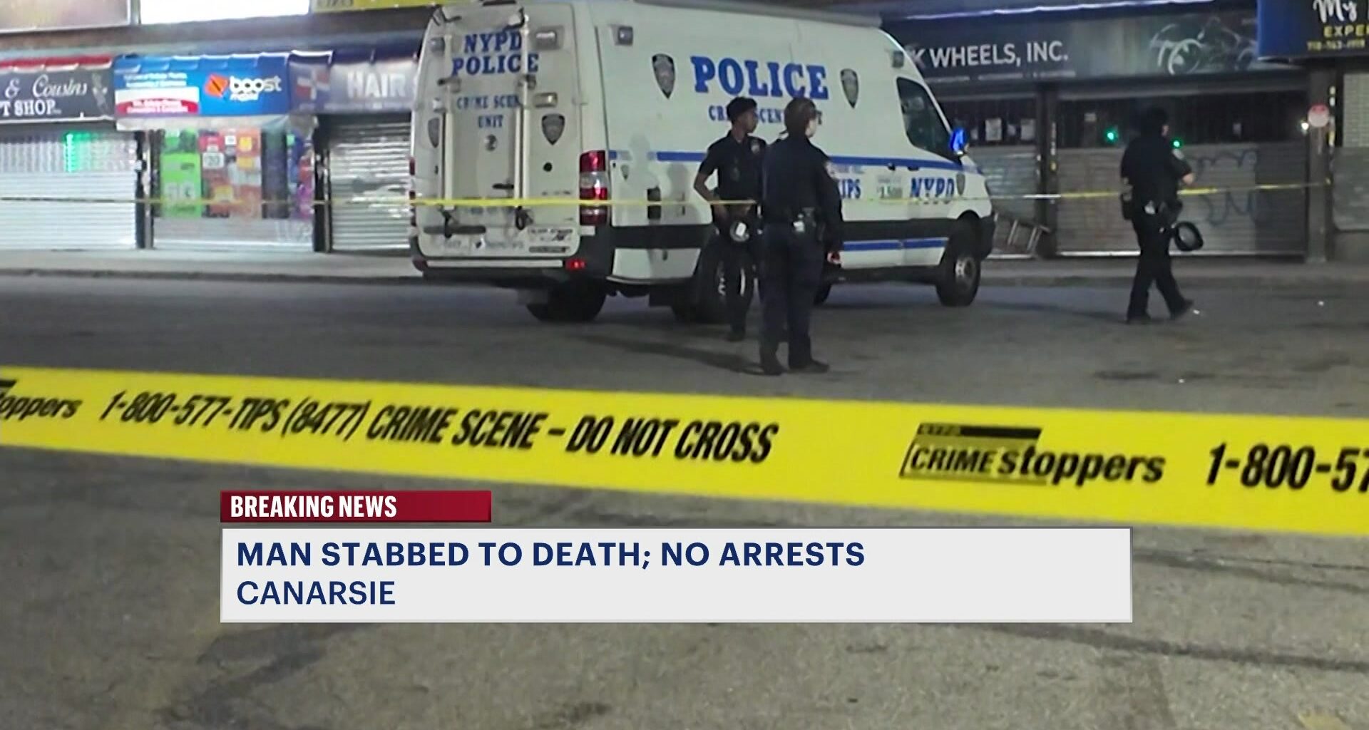 News 12 | Brooklyn | Man Stabbed To Death Outside Canarsie Shopping Center Police Searching For 3 Women