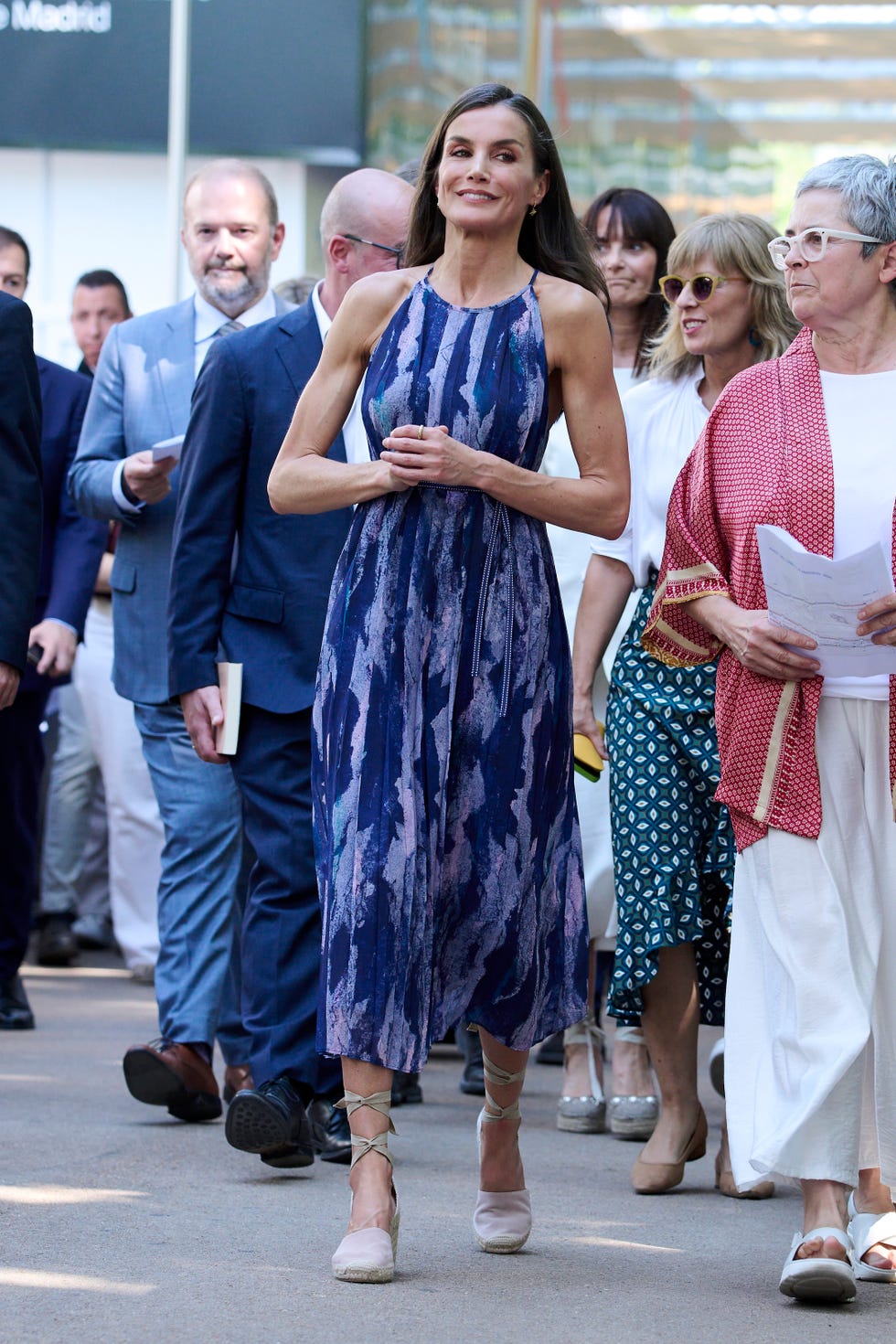 Queen Letizia Of Spain Attends The Opening of Madrid Book Fair 2026 madrid, spain may 29 queen letizia of spain attends the opening of the madrid book fair 2026 at the retiro park on may 29, 2026 in madrid, spain photo by carlos alvarezgetty images