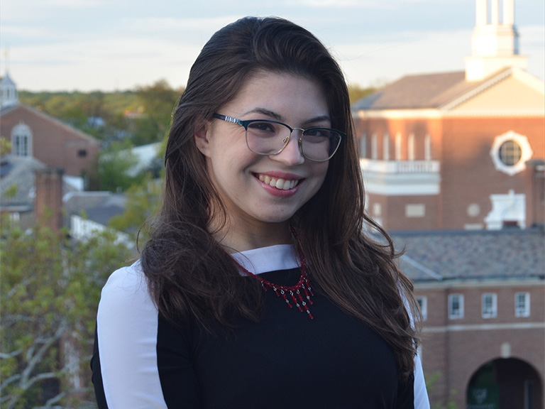 Gabrielle Feneide Named Undergraduate Valedictorian at Manhattan University