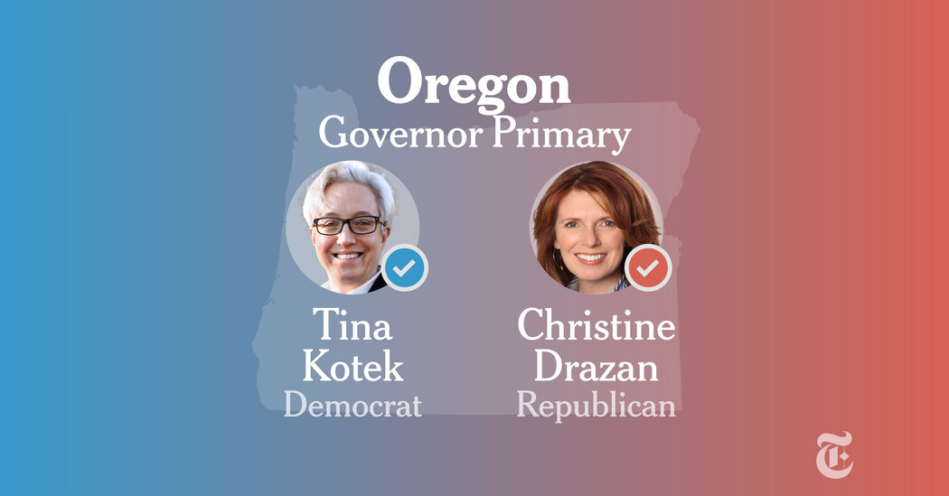 Oregon Governor Primary 2026: Live Election Results