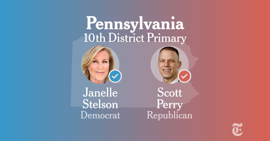 Pennsylvania 10th Congressional District Primary 2026: Live Election Results