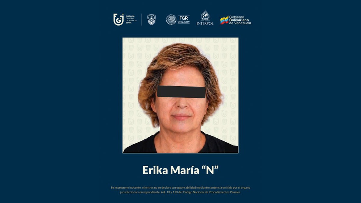mugshot of woman with eyes censored