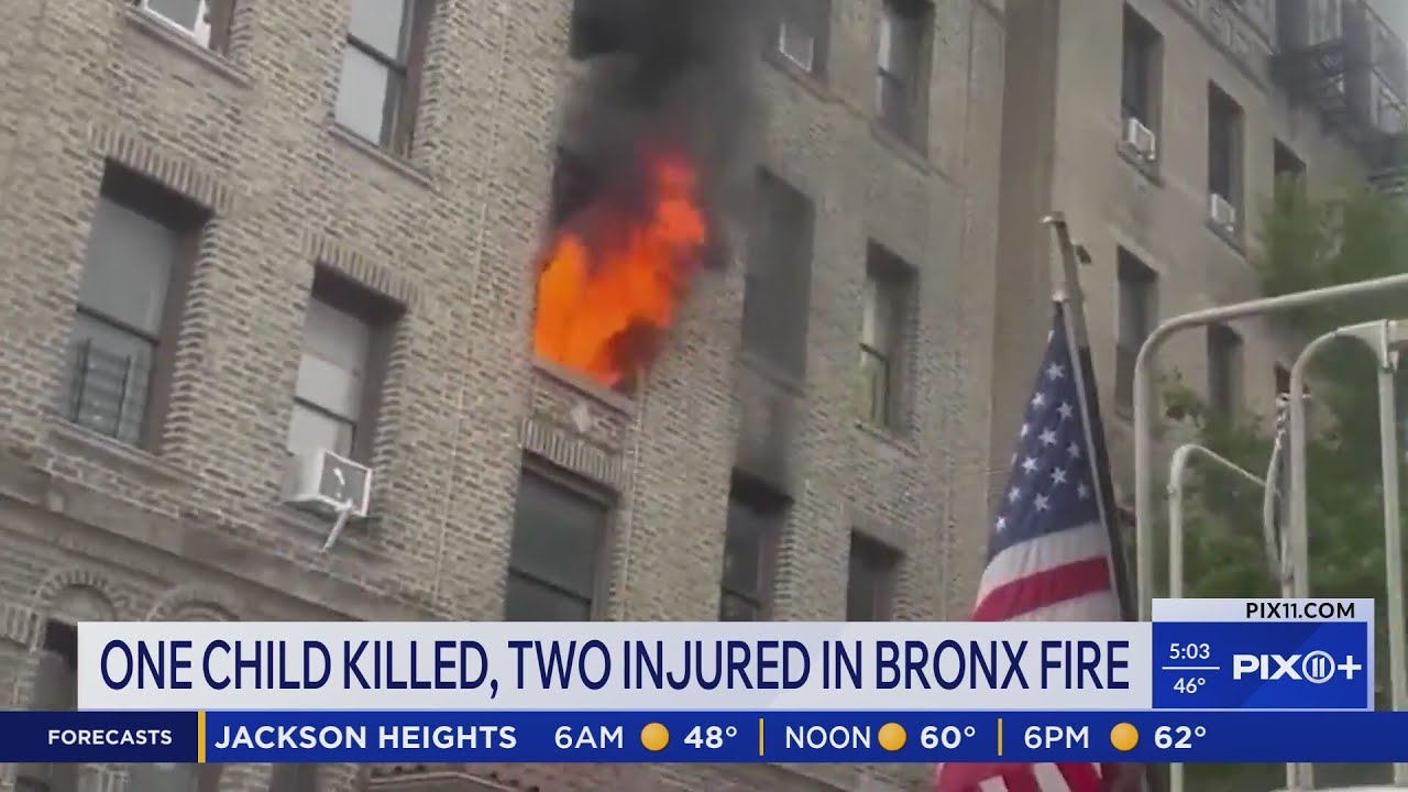 One child killed, two injured in Bronx fire