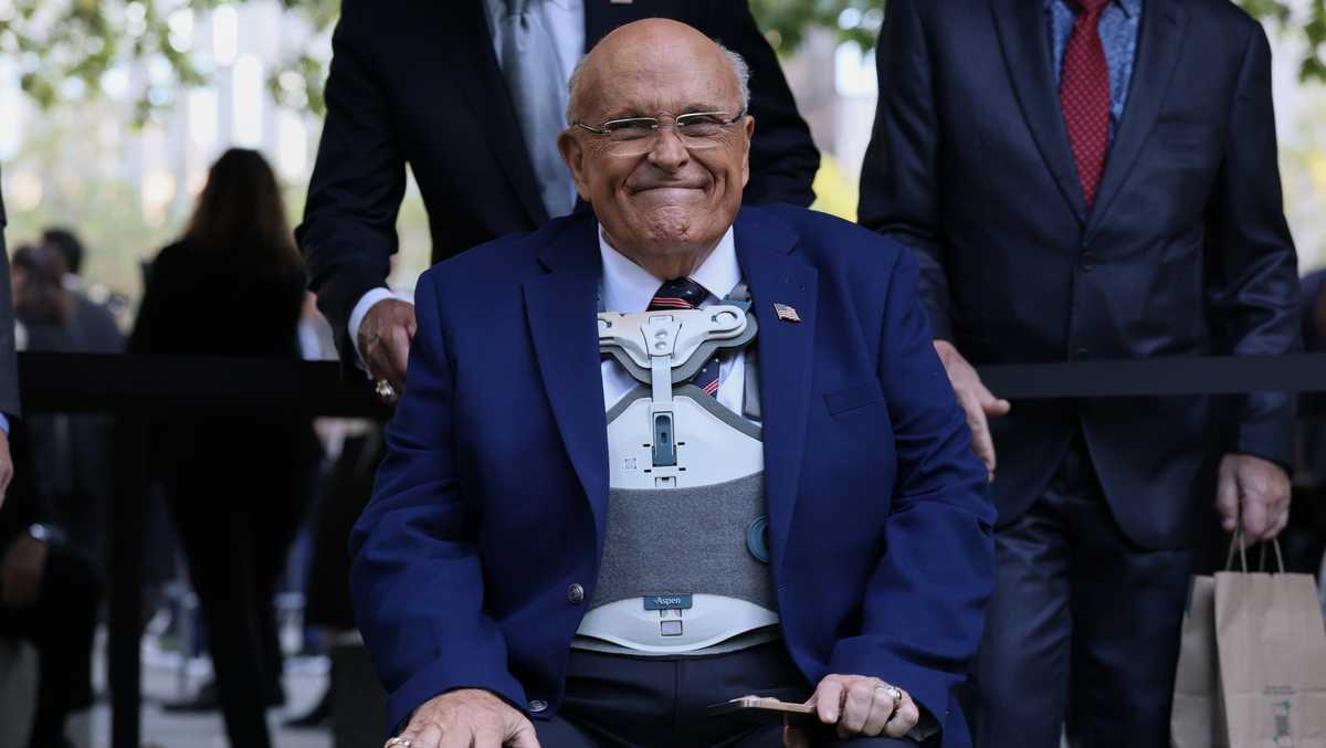 Former NYC Mayor Rudy Giuliani hospitalized
