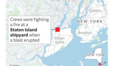 1 dead, dozens injured in explosion at Staten Island shipyard: officials