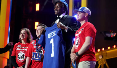 New York Giants' Arvell Reese featured in 'The Pick Is In' documentary