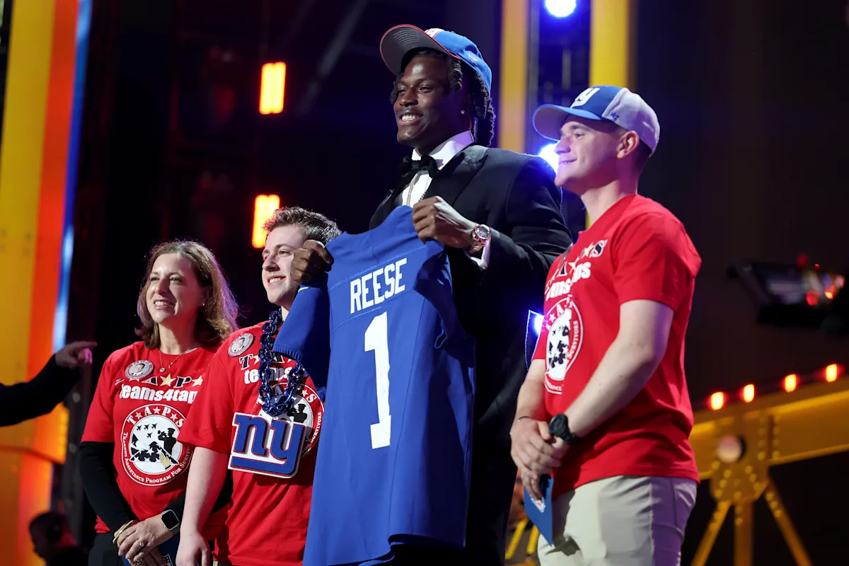 New York Giants' Arvell Reese featured in 'The Pick Is In' documentary