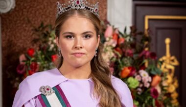 Princess Amalia Dusts Off Queen Máxima’s Jewelry Box for Germany’s State Banquet