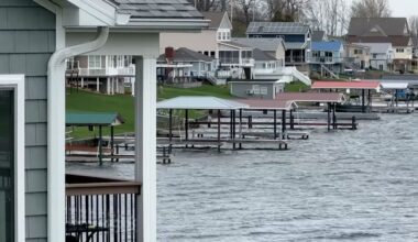 fair haven new york houses and docks along the shoreline