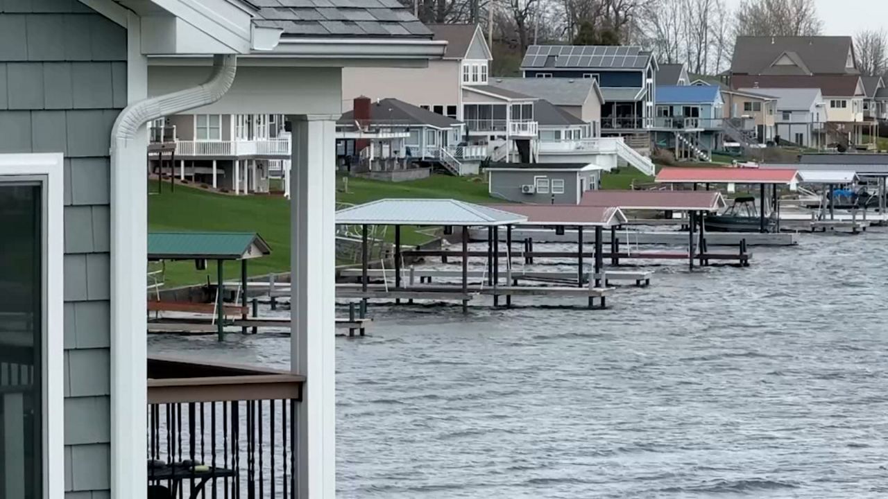 fair haven new york houses and docks along the shoreline