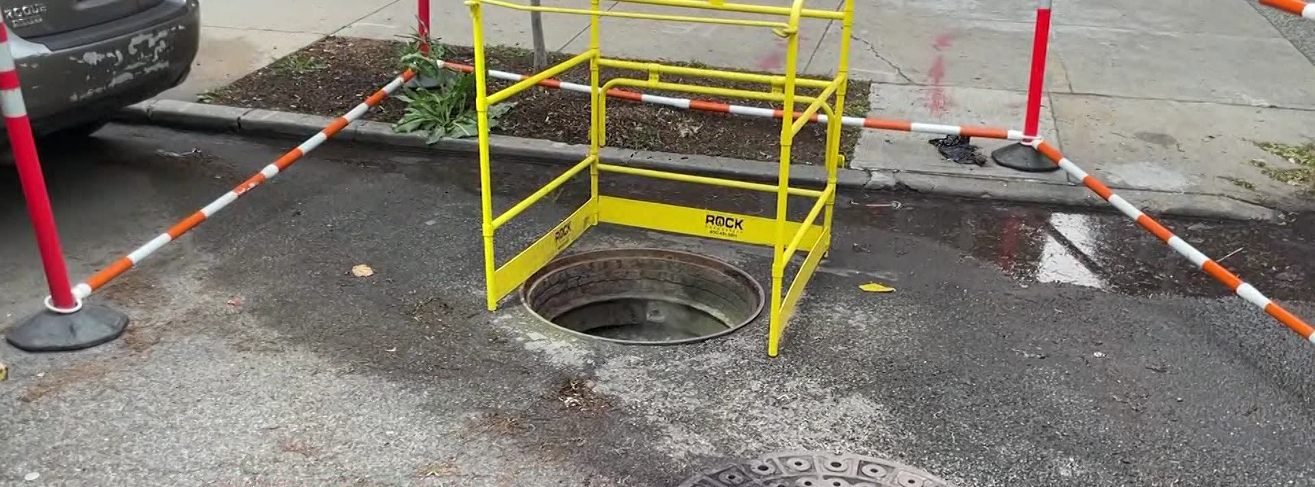 News 12 | Bronx | Bronx Neighborhood Without Power After Manhole Goes Up In Smoke