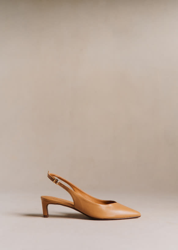 Serena High Heels - Vintage Bordeaux - Bovine Leather - Sézane