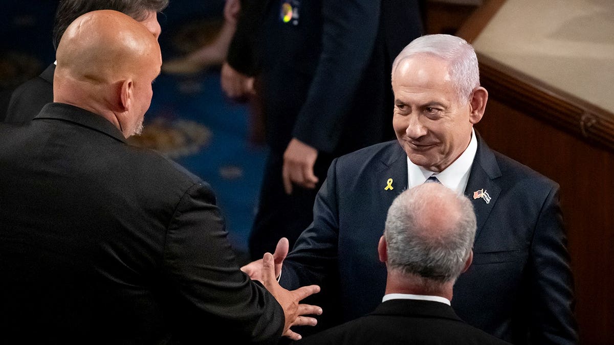 Sen. John Fetterman and Israeli Prime Minister Benjamin Netanyahu