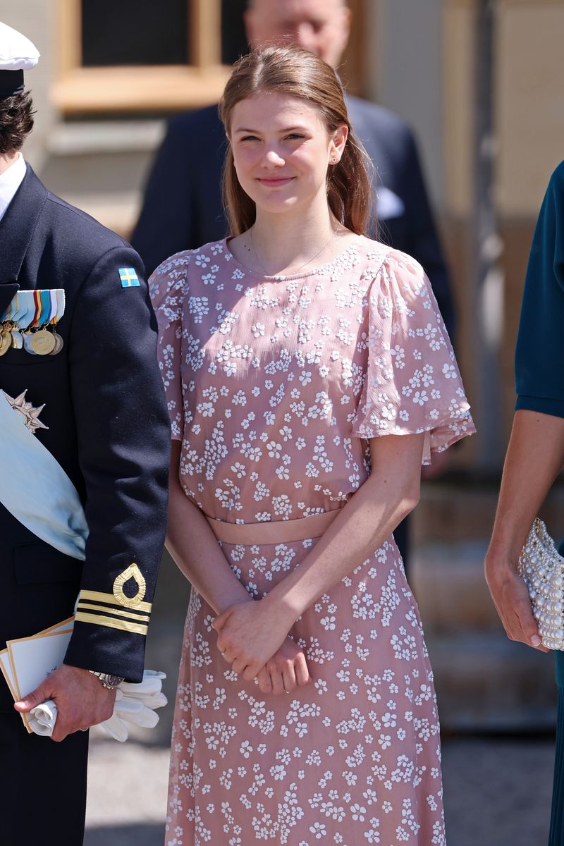 Princess Estelle of Sweden looks just like Princess Victoria at most recent appearance