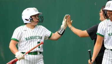 Brown And DeBus Go Deep; Softball Drops Both To Iona