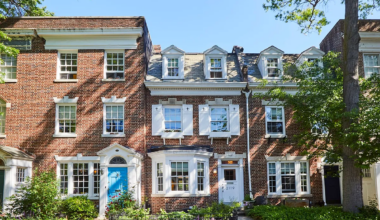 brick row house