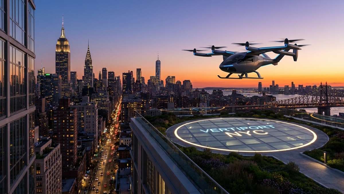 The Future of Urban Commuting Above the Skyline