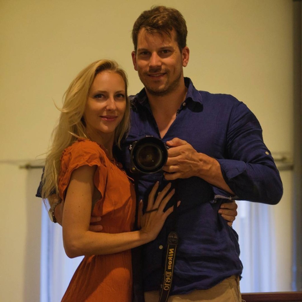 A former Miss Switzerland finalist was strangled and savagely dismembered by her husband, 