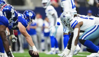 Dallas Cowboys schedule: First game will be against New York Giants