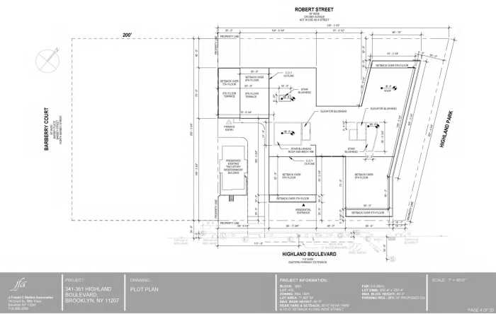 map of monastery rezoning