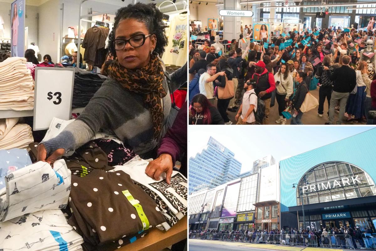 NYC goes wild for bargain fast-fashion megastore opening — as affordability crisis spirals