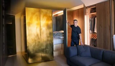 An Architect’s Hidden Bedroom Inside His 420-Sq-Ft NYC Studio