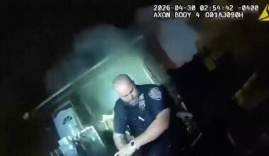 Violent explosion in Queens home sends police flying, 8 officers injured