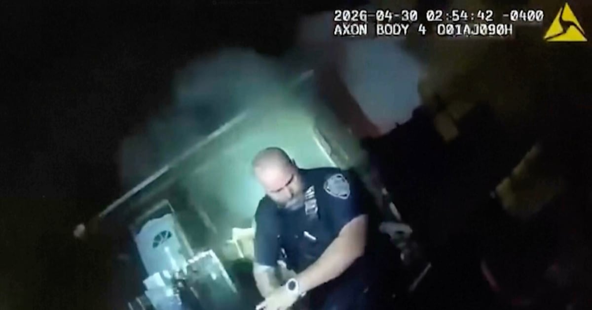 Violent explosion in Queens home sends police flying, 8 officers injured