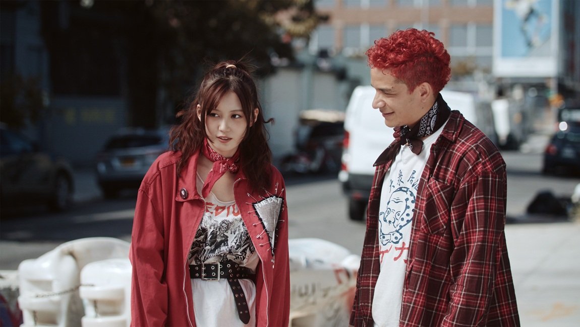I Fell in Love With a Z-Grade Director in Brooklyn: Stylish couple in Brooklyn street, film review aesthetic.