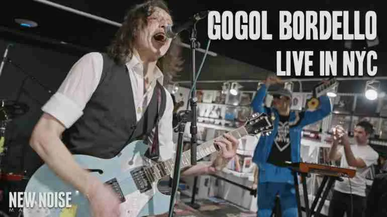 Gogol Bordello Play Live at Rough Trade NYC for New Noise Rough Cuts