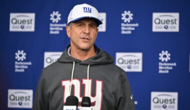 NY Giants 2026-27 schedule: Dates, times, opponents, TV channels