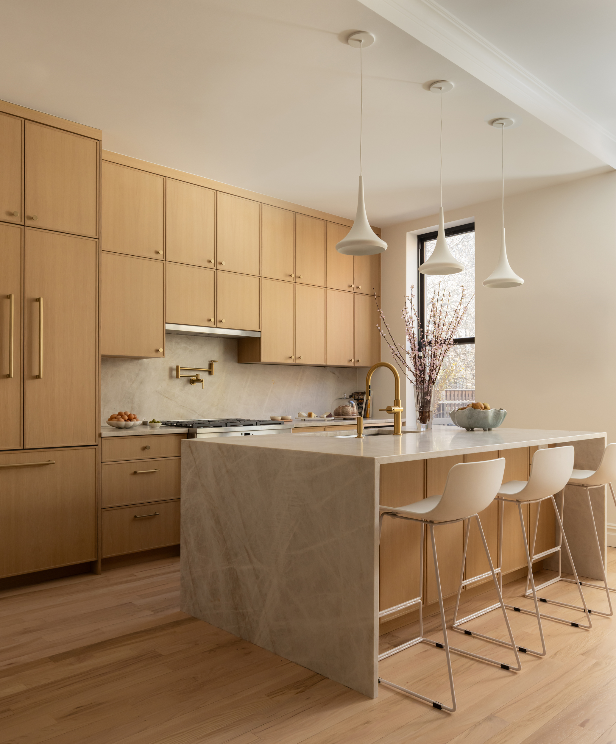 ANGLED VIEW INTO KITCHEN