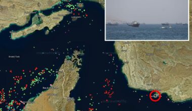 US denies Iran claim it hit warship in Strait of Hormuz as Trump plans to 'guide' ships out