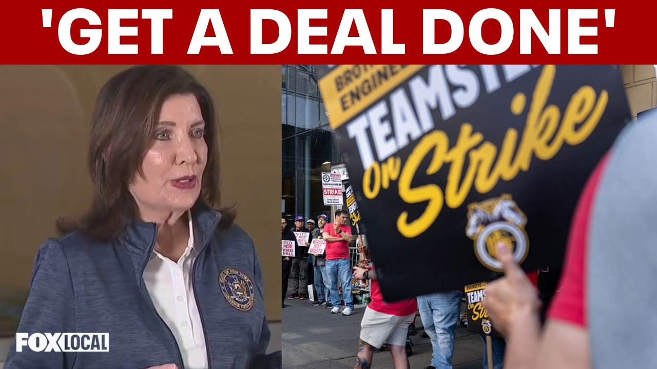 LIRR strike: Gov. Hochul urges unions, MTA to get a deal done