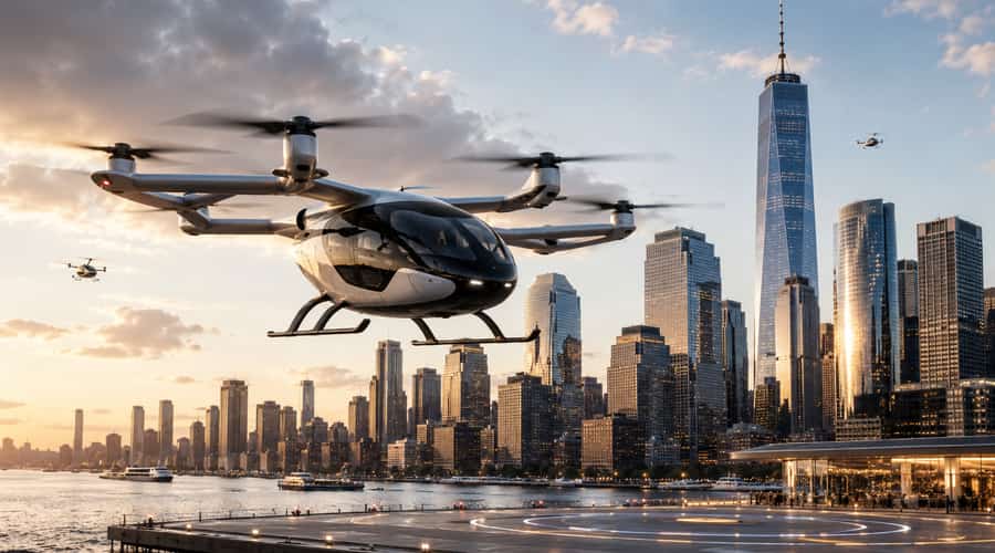 Joby brings the air taxi race back to Manhattan.