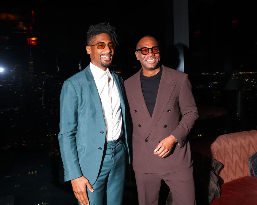Jon Batiste and Darnell Strom
 UTA Pre-Met Gala Sunday Soiree, Nubeluz at The Ritz-Carlton NoMa, New York, United States - 03 May 2026