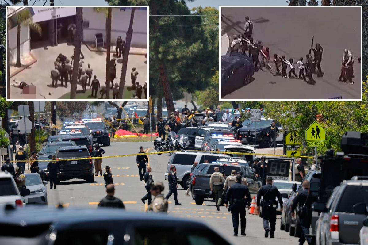 3 dead, including hero security guard, after two teen gunmen open fire at San Diego mosque before killing selves