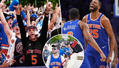 Knicks advance to Eastern Conference finals again, sweep 76ers