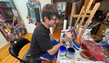 Celebrating the Knicks through art