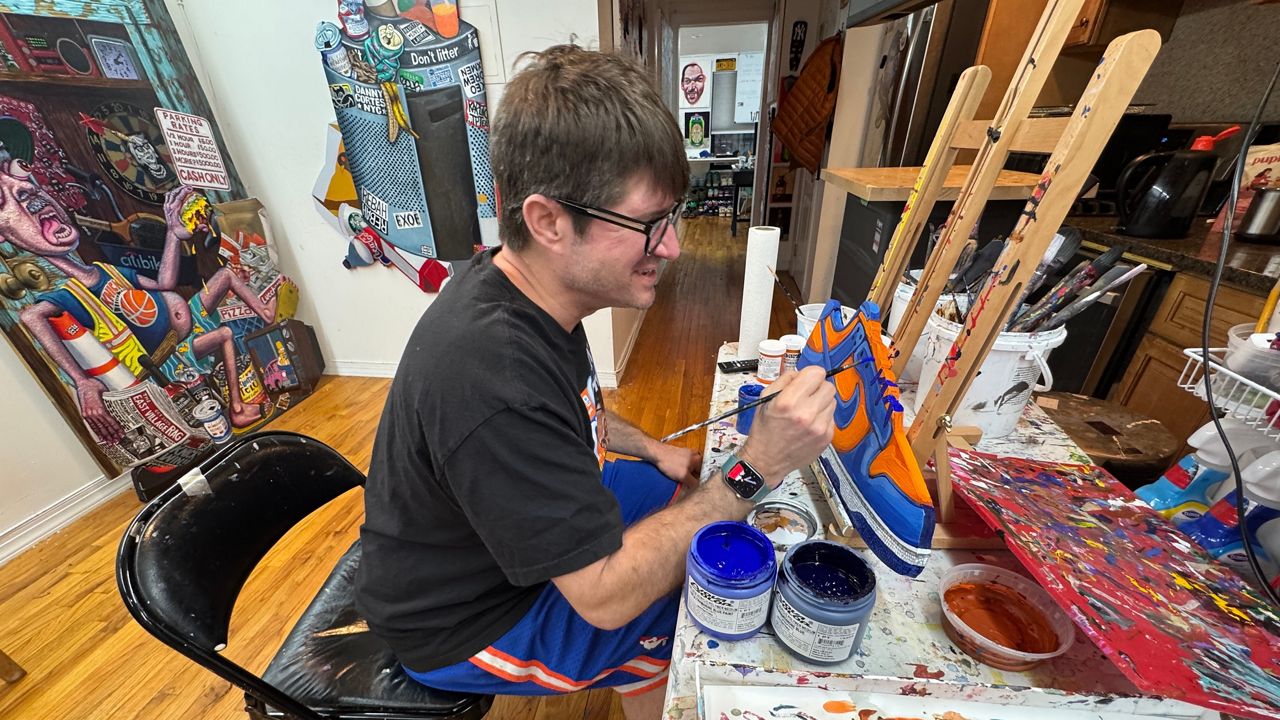 Celebrating the Knicks through art